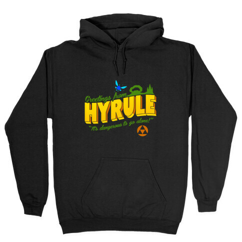 Greetings From Hyrule Hooded Sweatshirt