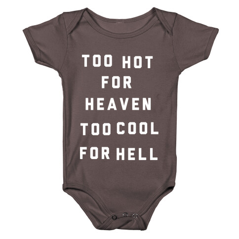 Too Hot Too Cool Baby One-Piece