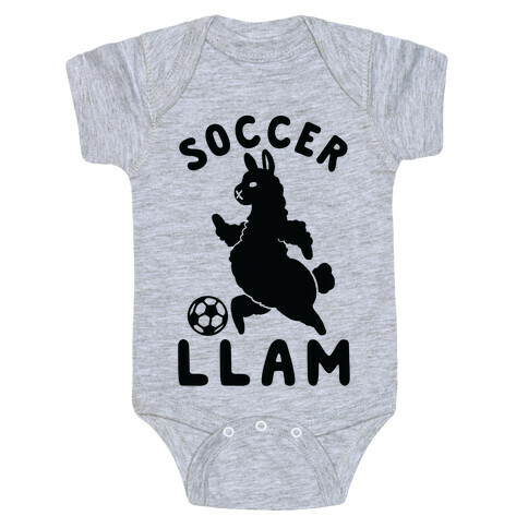 Soccer Llam Baby One-Piece
