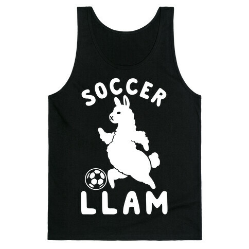 Soccer Llam Tank Top