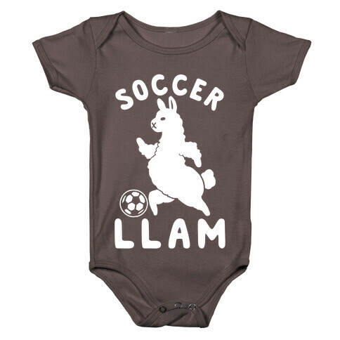Soccer Llam Baby One-Piece