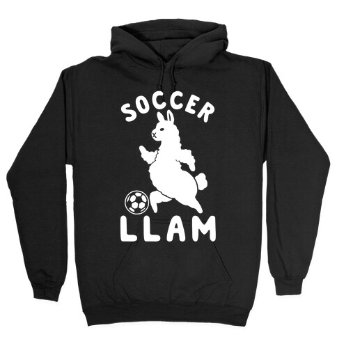 Soccer Llam Hooded Sweatshirt