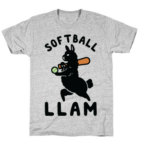 Softball Llam T-Shirt