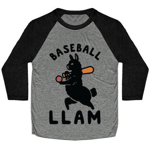 Baseball Llam Baseball Tee