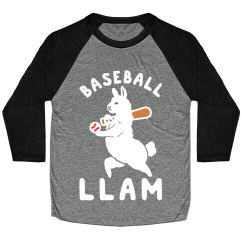 Baseball Llam Baseball Tee