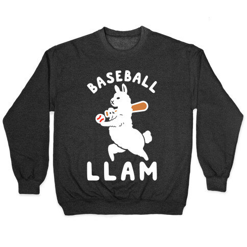 Baseball Llam Pullover