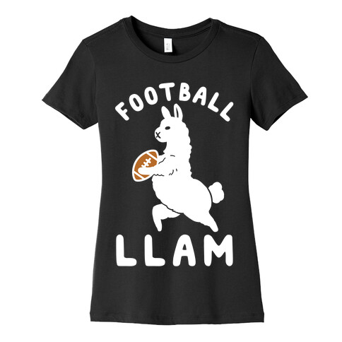 Football Llam Womens T-Shirt