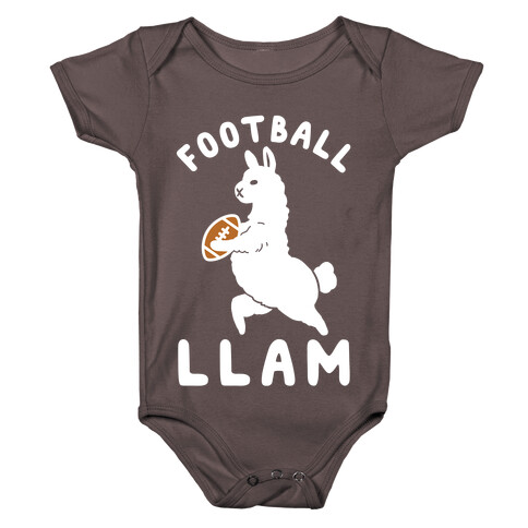 Football Llam Baby One-Piece