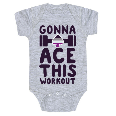 Gonna Ace This Workout Baby One-Piece