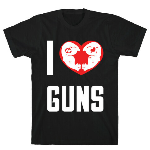 I Heart Guns T-Shirt