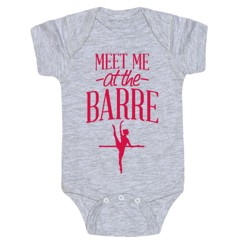 Meet Me At The Barre Baby One-Piece