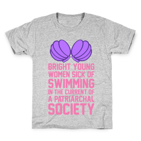 Feminist Mermaid Kids T-Shirt