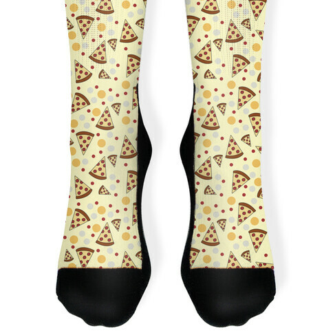 Pizza Pattern Sock