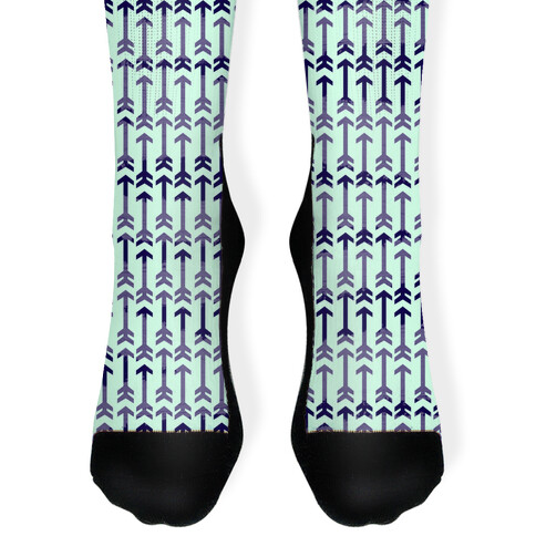 Arrow Pattern Sock