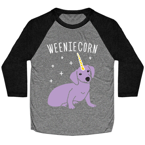 Weeniecorn Baseball Tee