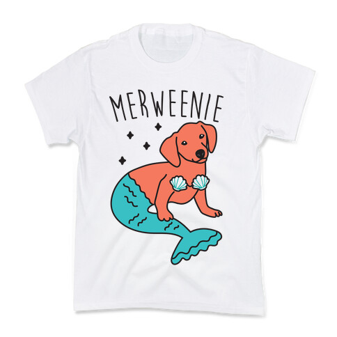 Merweenie Dachshund Kids T-Shirt