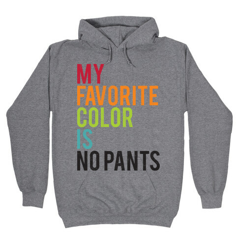 Favorite Color Hooded Sweatshirt