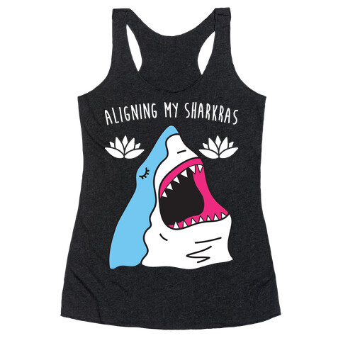 Aligning My Sharkras Racerback Tank Top