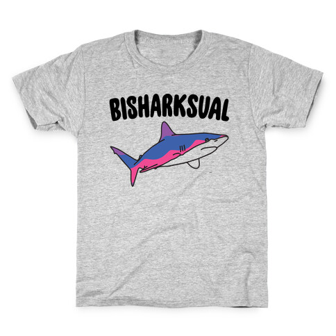 Bisharksual  Kids T-Shirt