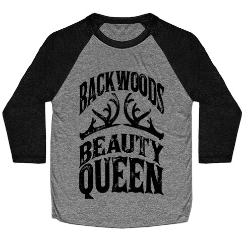 Backwoods Beauty Queen Baseball Tee