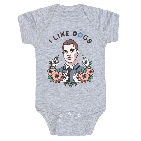 I Like Dogs Connor Baby One-Piece