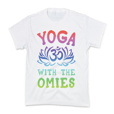 Yoga With The Omies Kids T-Shirt