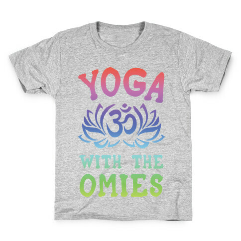 Yoga With The Omies Kids T-Shirt