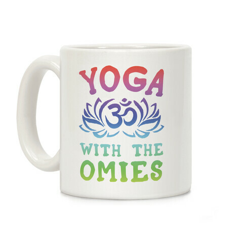 Yoga With The Omies Coffee Mug