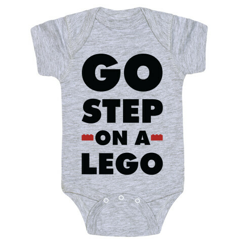 Go Step On A Lego Baby One-Piece