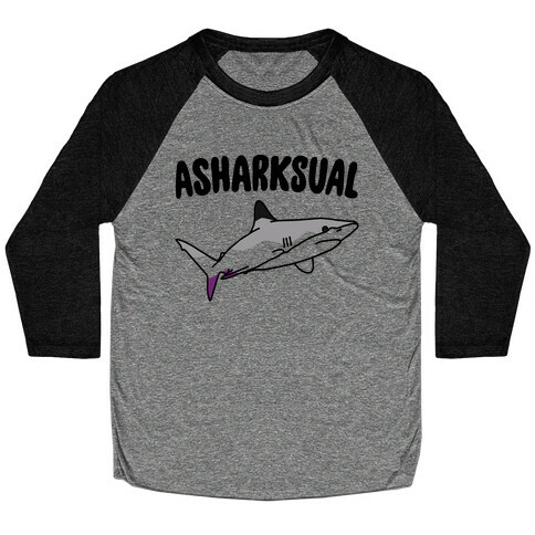 Asharksual  Baseball Tee