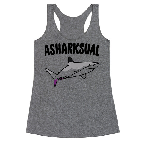 Asharksual  Racerback Tank Top