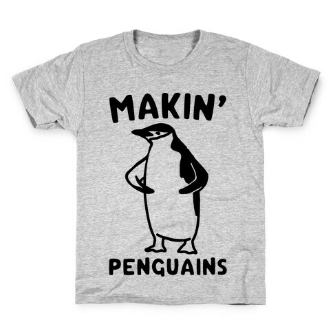 Making Penguians Parody Kids T-Shirt