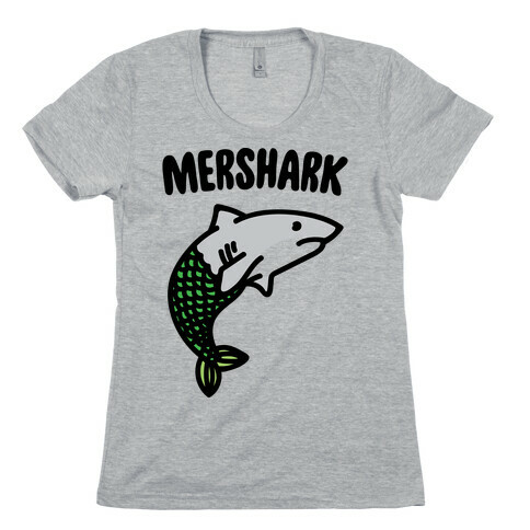 Mershark Parody Womens T-Shirt