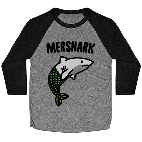 Mershark Parody Baseball Tee