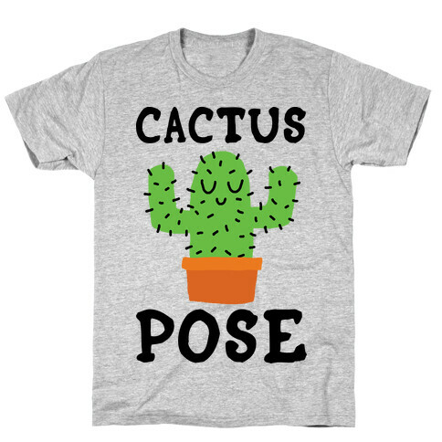 Cactus Pose Yoga T-Shirt
