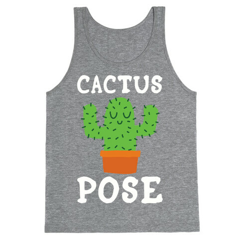 Cactus Pose Yoga Tank Top