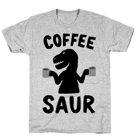 Coffeesaur Dinosaur T-Shirt