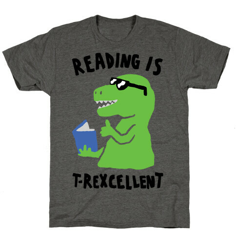 Reading Is T-Rexcellent Dinosaur T-Shirt