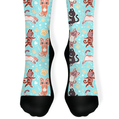 Yoga Cats Sock