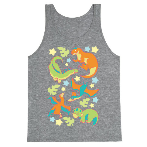 Funky Dinosaur Friends Tank Top