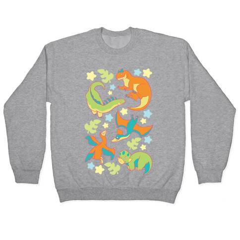 Funky Dinosaur Friends Pullover