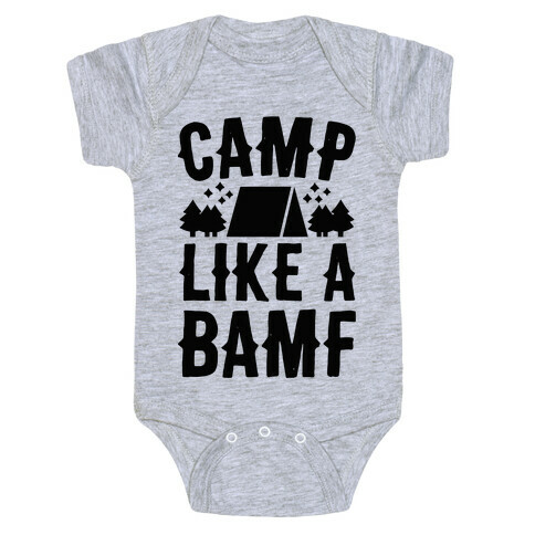 Camp Like A BAMF Baby One-Piece