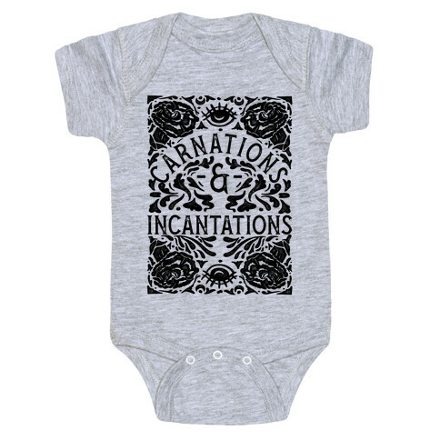Carnations and Incantations Baby One-Piece