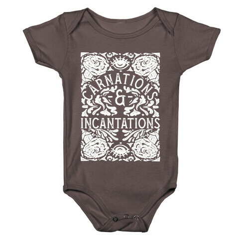 Carnations and Incantations Baby One-Piece