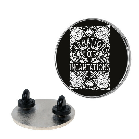 Carnations and Incantations Pin