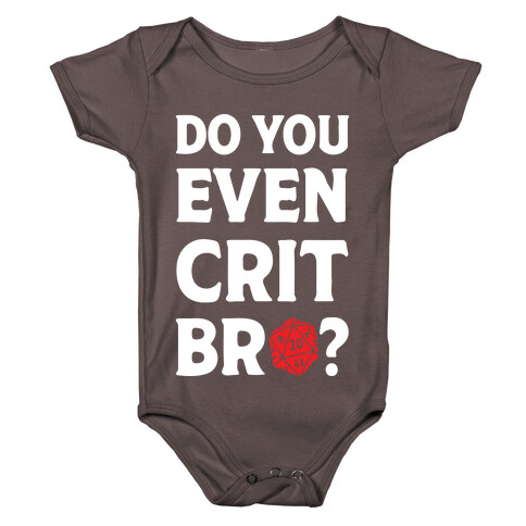 Do You Even Crit D20 Baby One-Piece