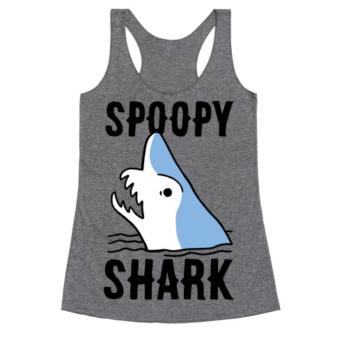 Spoopy Shark - Goblin Shark Racerback Tank Top