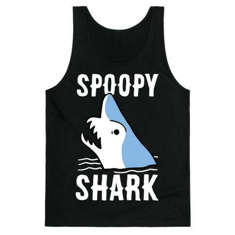 Spoopy Shark - Goblin Shark  Tank Top