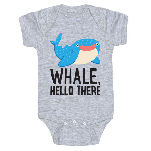 Whale, Hello There Baby One-Piece