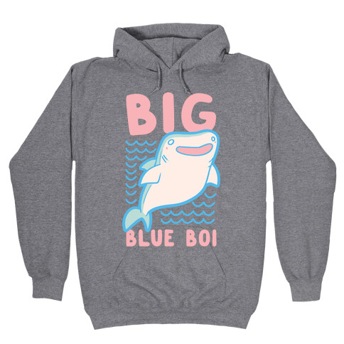 Big Blue Boi - Whale Shark Hooded Sweatshirt